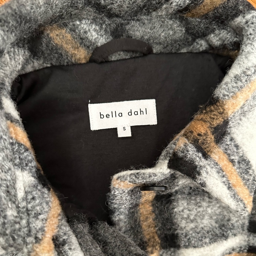 BELLA DAHL Belted Wool-Blend Shacket - Picture 5 of 5